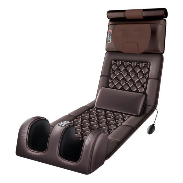 Comfort Foldable Electric Massage Mattress Featuring Soft Padding and Customizable Massage Settings for Targeted Relief