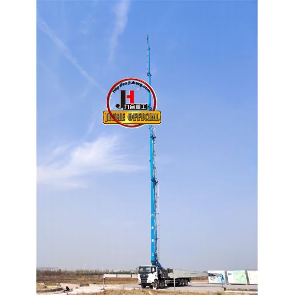JIUHE 70m Good Quality Truck Mounted Concrete Boom Pump