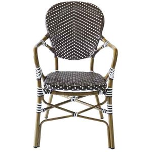 PE Rattan Classic Outdoor Patio Bistro Dining Chairs