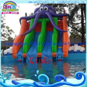 China inflatable slide for pool/inflatable pool slide on sale