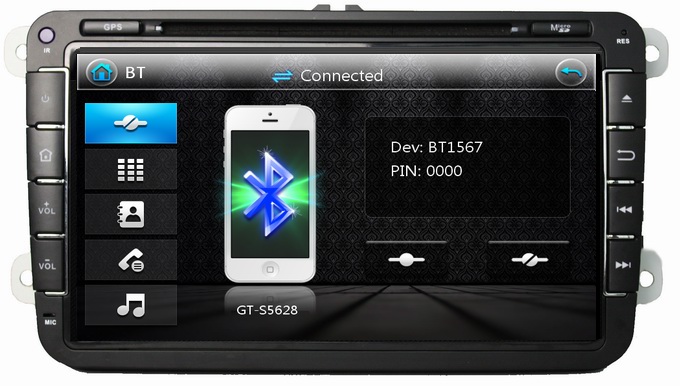 Ouchuangbo Car Radio DVD Player GPS Navi HD Video for Volkswagen Magotan Golf 5 2006-2012 OCB-8008A