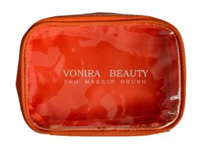 Quality PVC Transparent Makeup Brush Bag Clear Toiletry Bag For Women wholesale