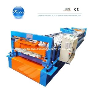 Quality 11KW Sheet Roof Panel Roll Forming Machine Precision Industrial wholesale