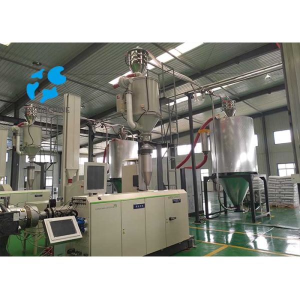 38kw 650kg/H Dehumidifying Hopper Dryer Plastic Mixer Machine