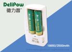 18650 2500mAh Lithium Rechargeable Battery For Electronic Cigarette