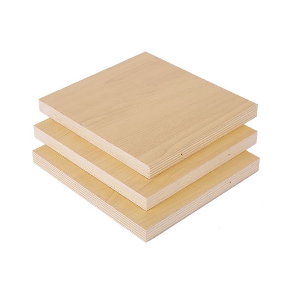 Plywood sheet factory poplar laminated melamine paper interior birch artificial veneer