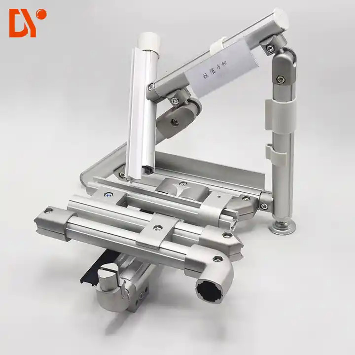 Third generation T slot frame different types pipe aluminium lean pipe