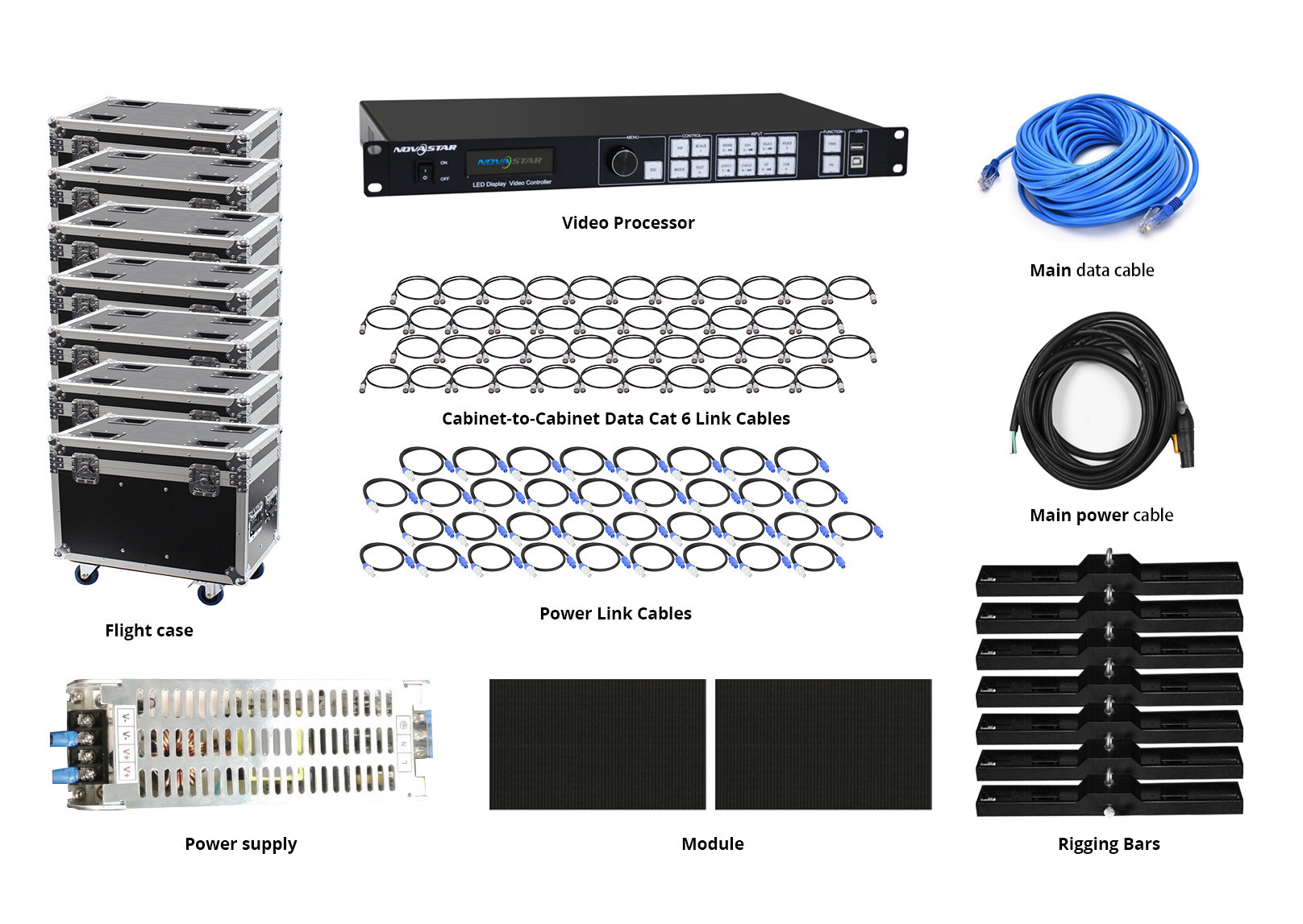 Smd 1515 2.6 Mm Hire Led Video Wall High Refresh Rate