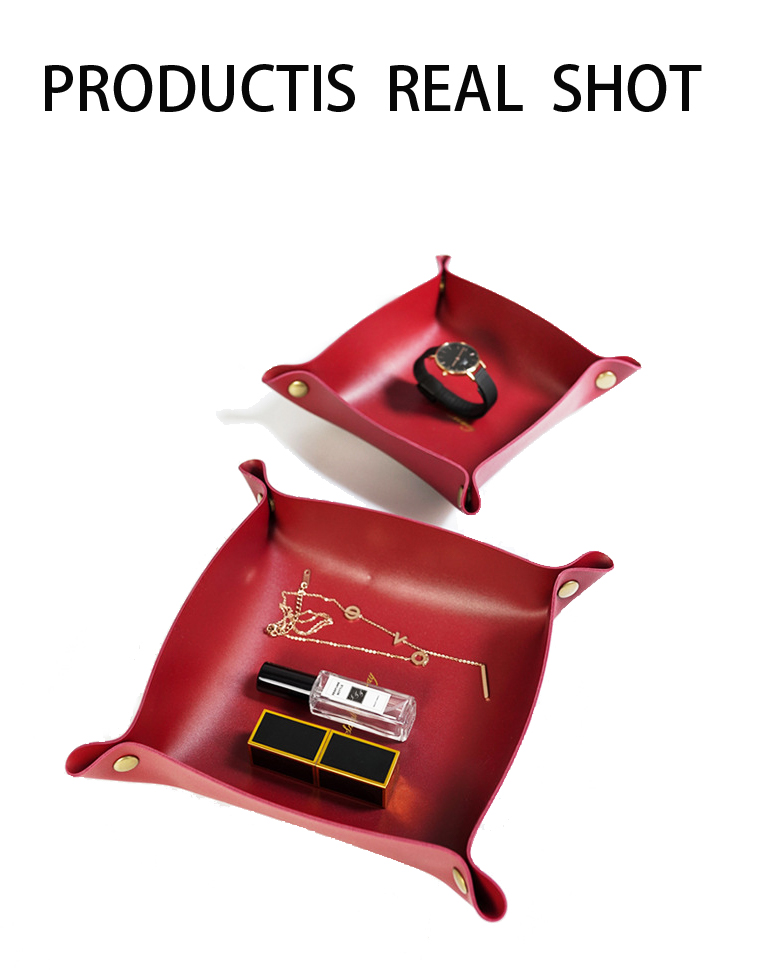 Multifunctional Washable PU Leather Portable Cosmetic Storage Box with 1-3L Capacity
