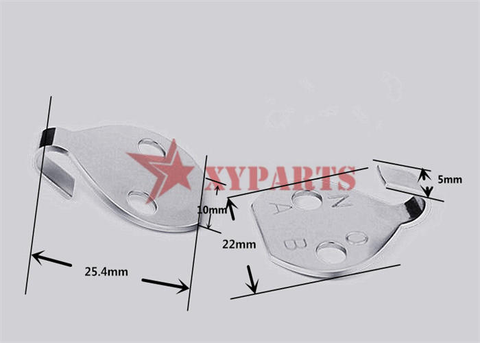 Stainless Steel 1 '' Lacing Hooks With Double Hole To Fix Insulation Blankets