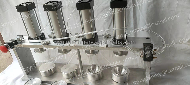 Mini Pneumatic 2 Press Fizzy Bath Bomb Machine Handmade Easy to Operate about 20kg