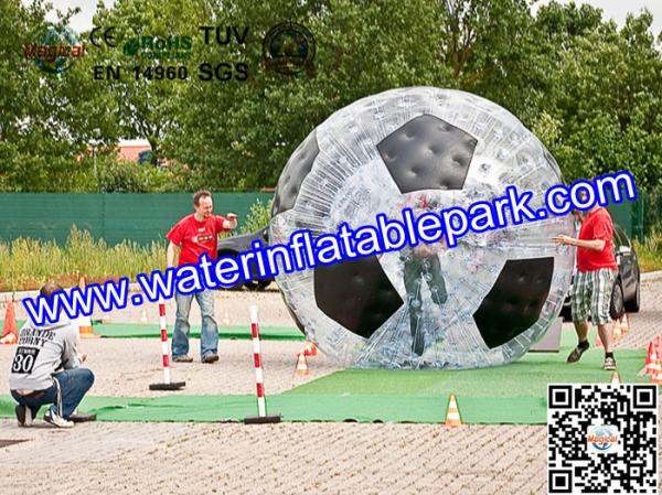 Cheap Crazy  Inflatable Zorb Ball for hire  / Inflatable Walk On Water Ball for sale