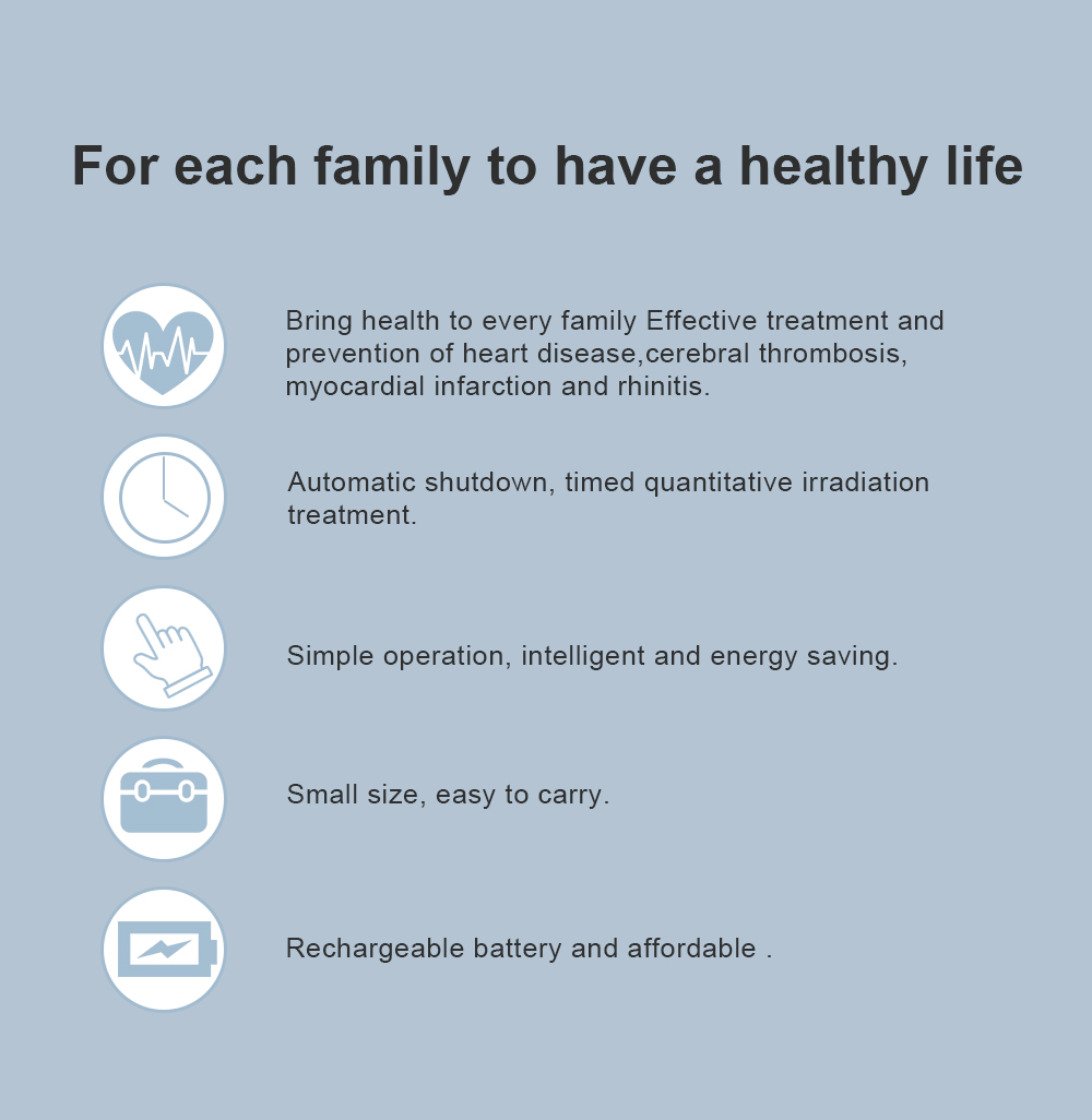 3 In 1 Multifunction Semiconductor Low Level Dr Laser Therapeutic Watch For Diabetic