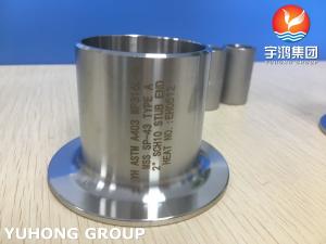 Quality ASTM A403 WP316L-S Stub End  TYPE A BW Oil Gas Petrochemical Natural Gas wholesale