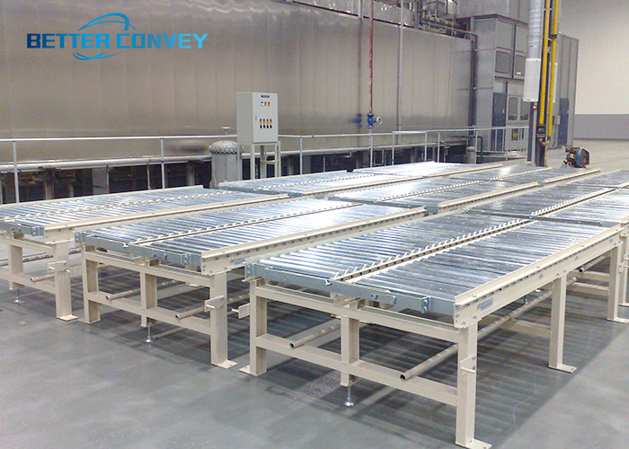 Quality Beverage Turntable Pallet Gravity Feed Roller Conveyor Systems wholesale
