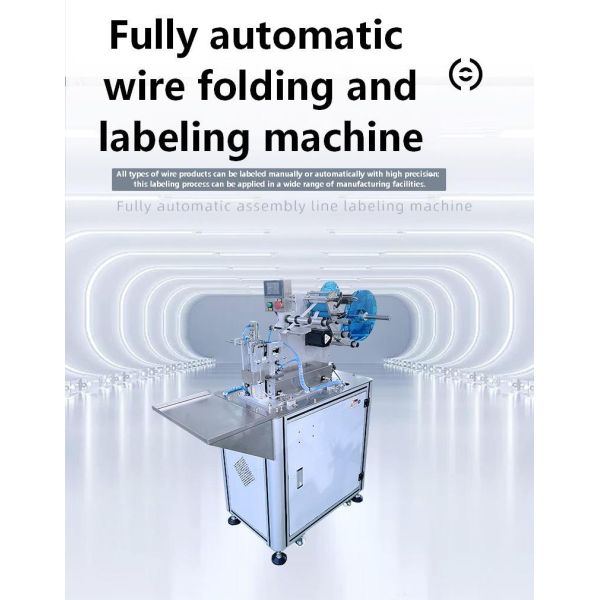Hot Selling Wire Folding Labeling Machine CH-613 Data Cable Labeling China Supplier's Labeling Machines Hot Item