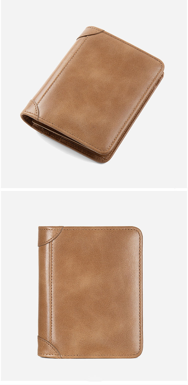 Luxury Designer Men's Wallet Carteras Billeteras Para Hombre Porte Feuille Homme Cuir