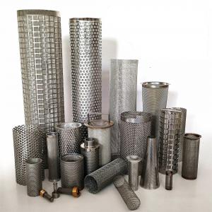 Quality Stainless Steel Mesh Pipe Filter Strainer Cylinder Wedge Filter Screen wholesale