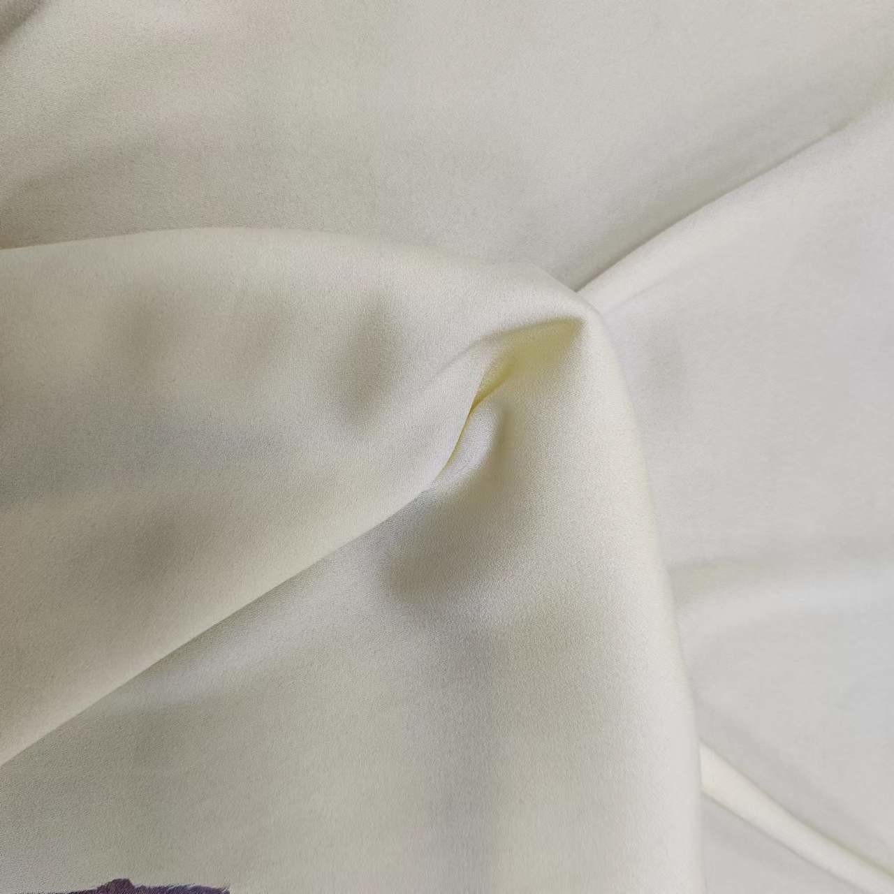 Breathable Dyed 97G 97% Polyester 3% Spandex Chiffon Fabric Hanfu Shirt Skirt
