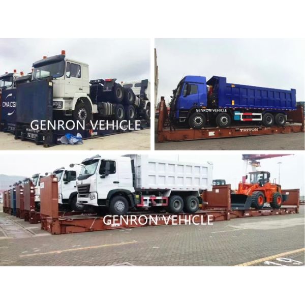 Construction 12 Wheels HW76 ZZ3317N4667A Tipper Dump Truck