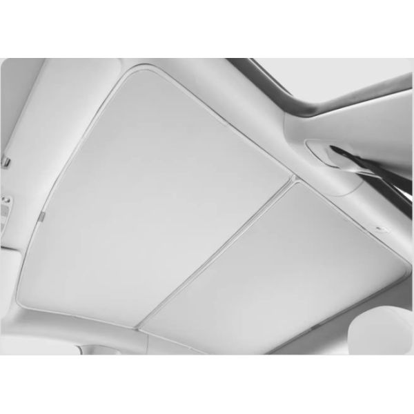 Wind Resistant Tesla Sunroof Shade Practical Nano Ice Crystal Cloth Material