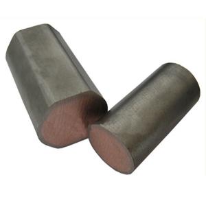 Quality Titanium Clad Copper Conductive Bar,Titanium Copper Clad Round Bar Ti- Cu Clad Flat Bar Anode wholesale