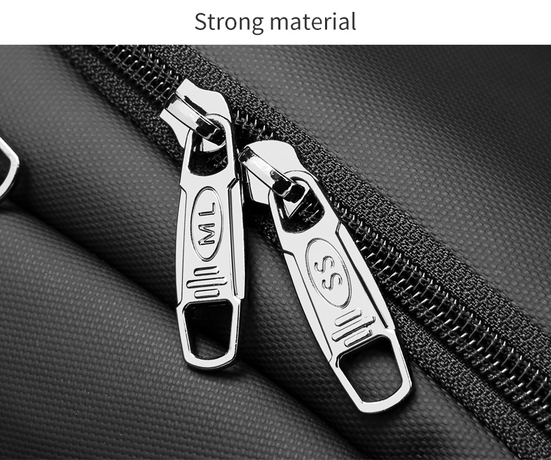 High quality printed logo new casual Shoulder Sling Crossbody Bag Custom logo Travel Men's Chest Bags