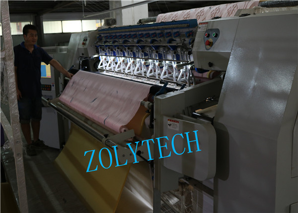 Quality DELTA VFD Digital Computer Guided Quilting Machine Windows Operating wholesale
