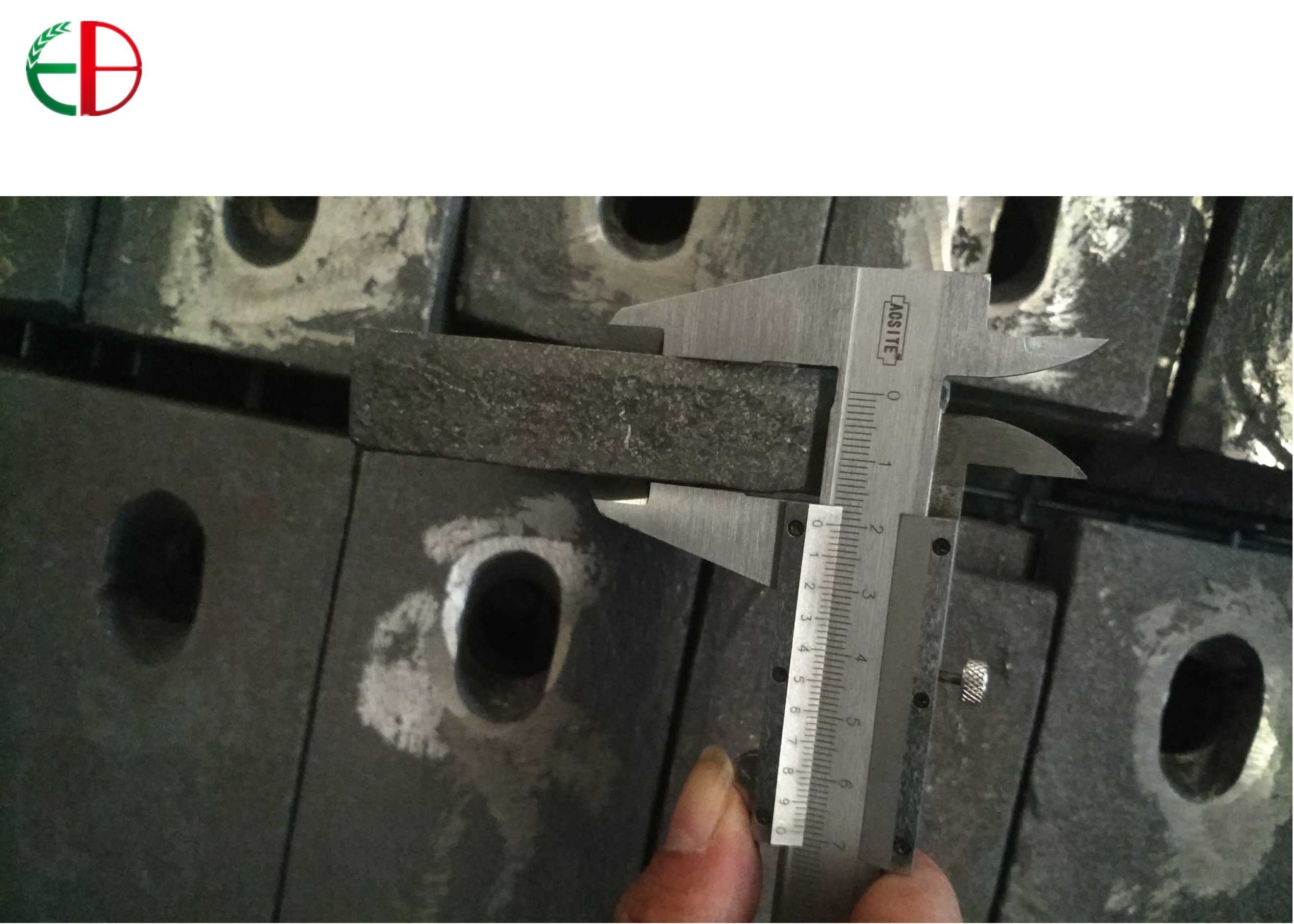 AS2027 Cr-630 Ni Hard Casting / White Iron Spare Parts For Ball Mill EB 10018