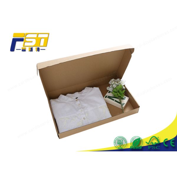 Mailing Packaging Colored Corrugated Boxes 4c Offset Printing Eco - Friendly
