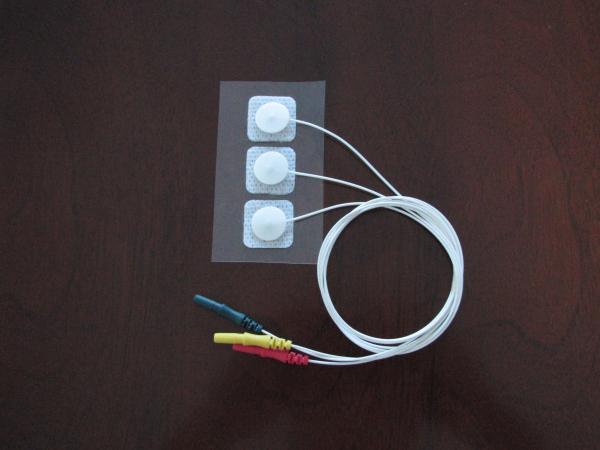 Cheap disposable AG/AGCL soft cloth adhesive neonatal /Pediatric ecg electrodes for sale