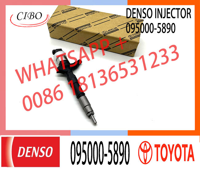 095000-5890 for toyota engine common rail injector 095000-5890 injector diesel engine injector for toyota