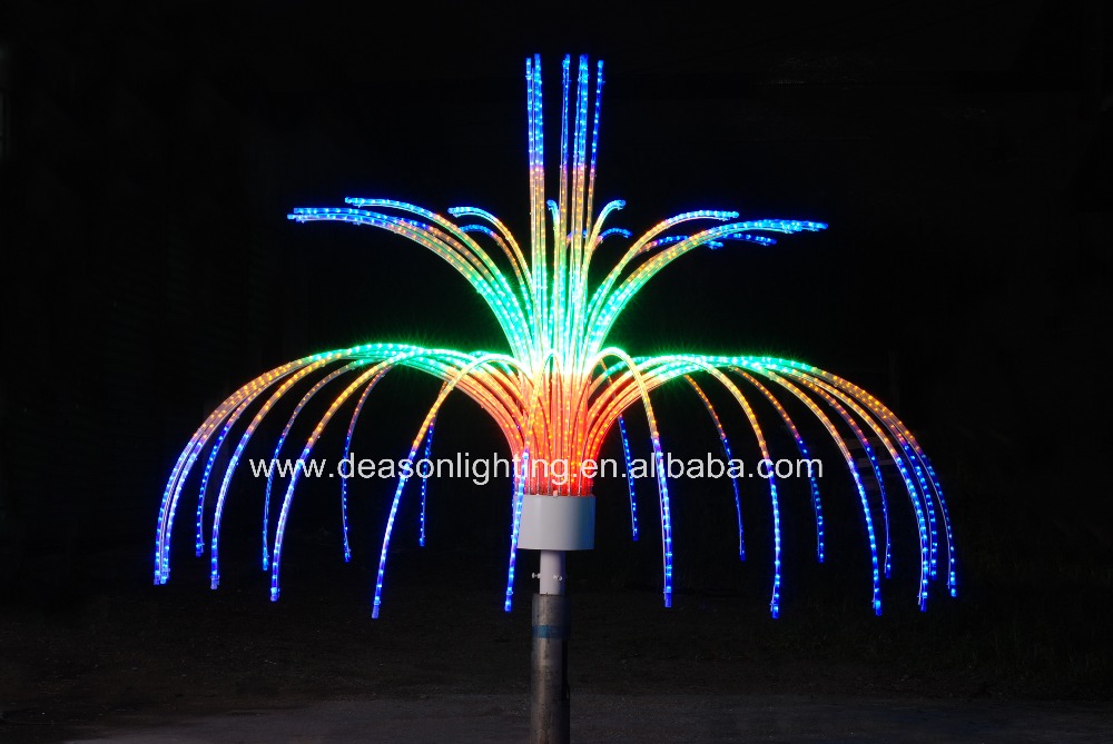 Outdoor LED Firework Light Decorations Christmas Light Decoration