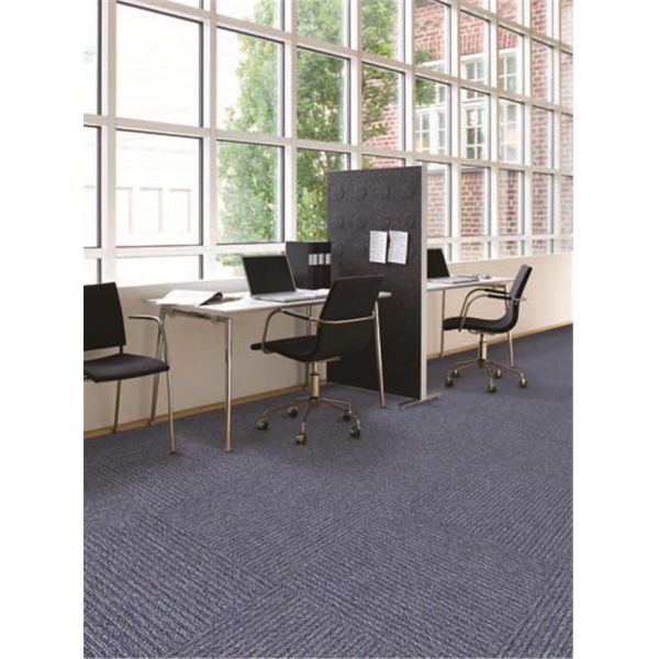 Commercial Bitumen Backed Carpet Tiles Machine Made Technics CE , ISO Certified