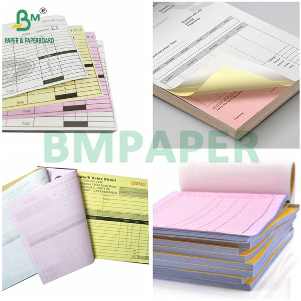 NCR 56G 60G 76G Black Image Carbonless Copy Paper In Rolls In Sheet In Ream (7)