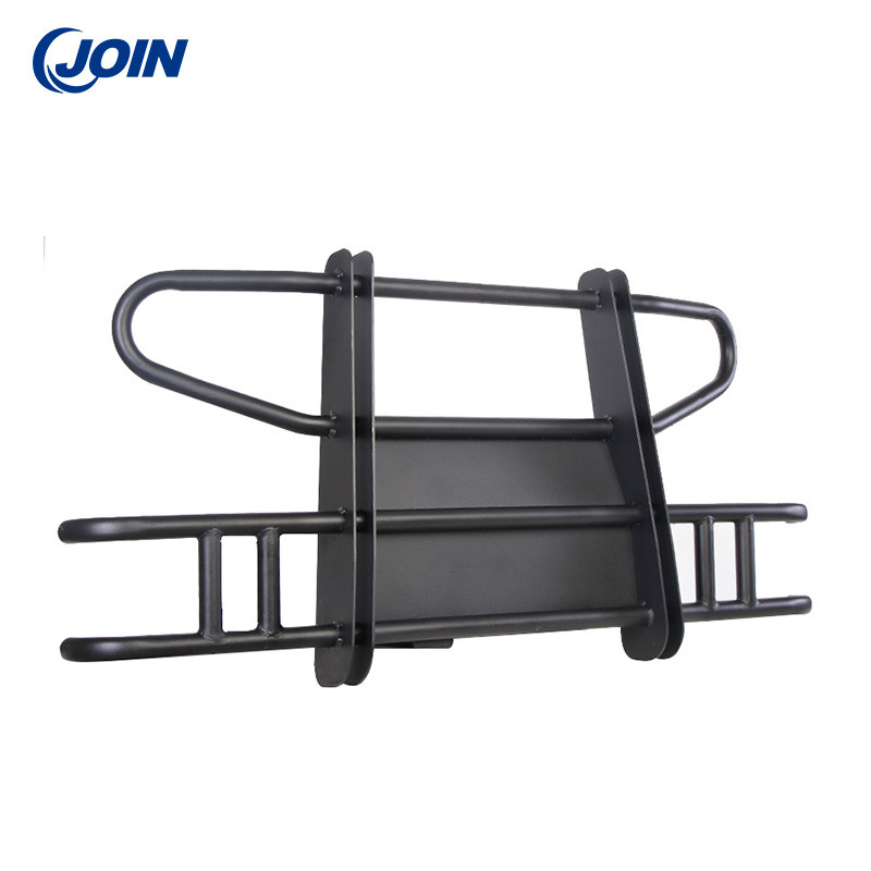 Custom Car Golf Cart Brush Guard Black Steel Material OEM / ODM