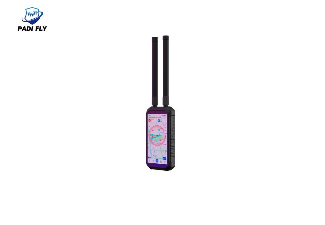Handheld 70MHz~6GHz Channel Range Anti Uav Detector with 0~3km Long Distance Signal Blocker