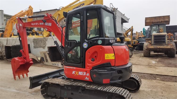2018 Used Kubota KX163 Mini Crawler Excavator in Japan Low Working Hours Guaranteed