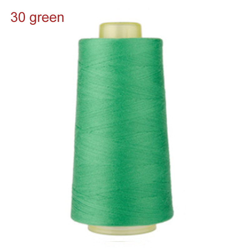 Wholesale 2500yards for clothing accessories 100% Spun colorful nylon sewing thread