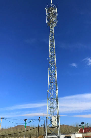 Affordable Square Angle Steel Tower Easy To Assemble Durable Galvanized Surface