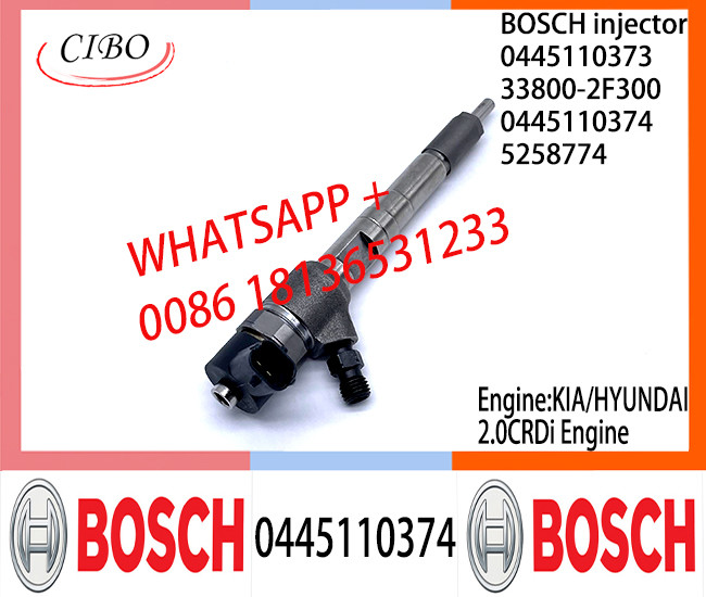 BOSCH injetor 0445110374 5258774 Common fuel Injector 0445110374 525877 for KIA/HYUNDAI 2.0TDI