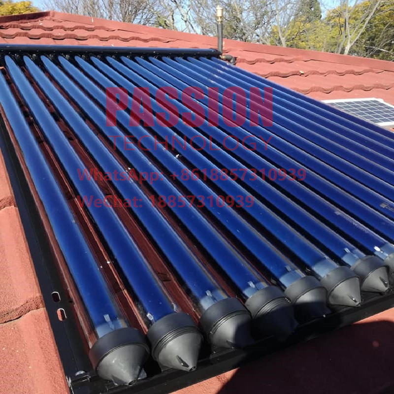 15 Tubes Heat Pipe Solar Collector 150L High Pressurized Solar Water Heater