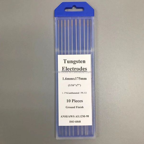 Tungsten Electrodes WL15 1.5% Lanthanated Golden Head 1.6mm For TIG Welding Consumables