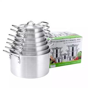 Multifunction Aluminum Cooking Cookware Pot Kitchen Ware Cookware Set Induction