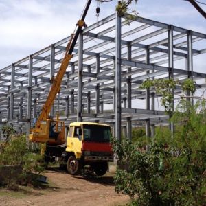 Quality Custom Industrial Light Prefab SGS Steel Structure Warehouse 12m Length wholesale