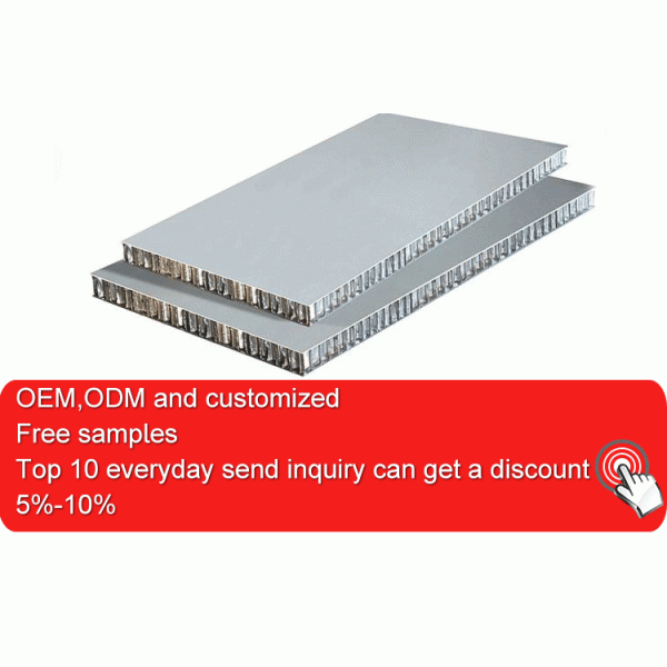 Aluminum Marble Sandwich Honeycomb Core Plate Modern Design Style and Customized Options