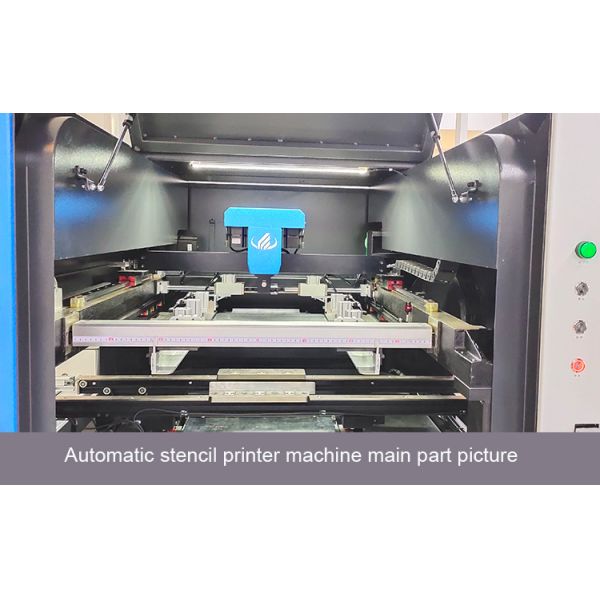 PC Control PCB Solder Paste Printer Two Independent Motorized Print Heads