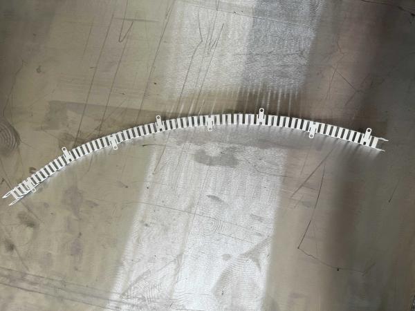 Gear-shaped protective wire sleeve, PE environmentally friendly new material,