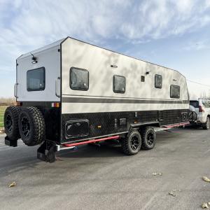 Quality All Terrain Tires 4x4 Travel Trailer Off Road Small Camper Trailers Water Tank wholesale