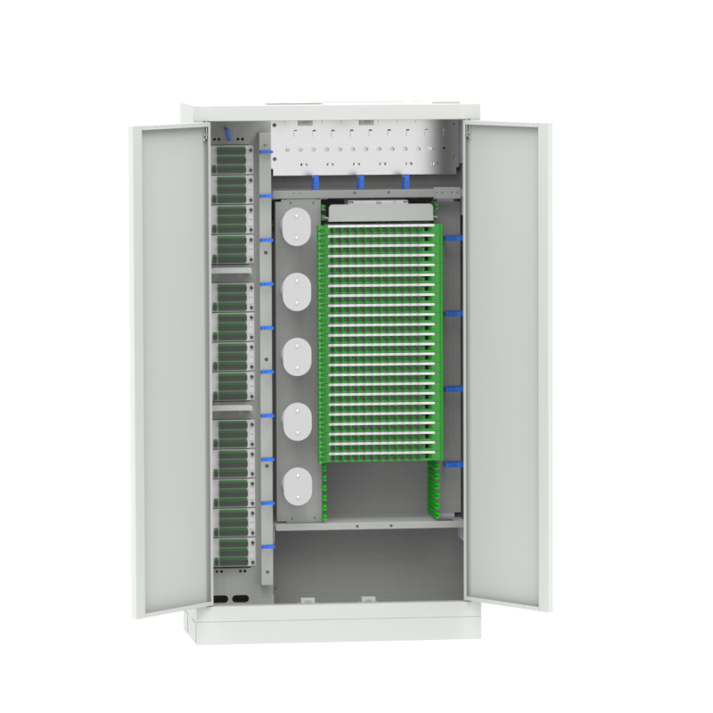 Indoor FTTX 4 Cores Plastic Fiber Optic Faceplate Socket Panel with SC Connector Type